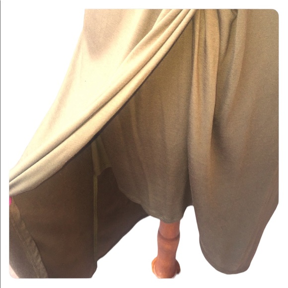 FINAL SALE Tied knot front Midi Made in USA - Picture 4 of 5